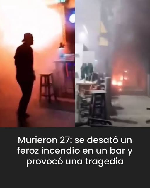 Miniatura de Un feroz incendio en un bar de Tailandia dejó 27 muertos 🔥